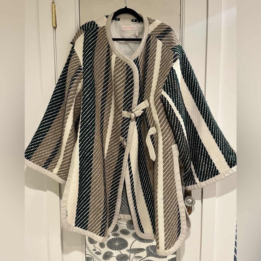 See by Chloe sweater coat